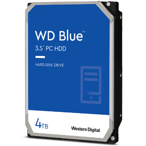 WD Blue HDD, WD40EZAX, 4TB
