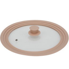 닥터하우스 26 / 28 / 30cm 호환 멀티 유리뚜껑 인디핑크, 31cm, 1개, 가로 310mm x 높이 55mm