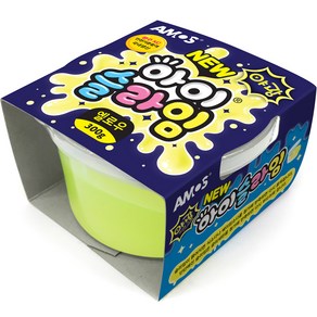 아모스 아이슬라임, 야광옐로우, 300g, 1개
