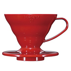 하리오 V60 드리퍼 1-2인용 01 레드, 1개, 단품