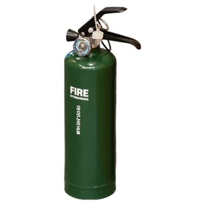 아이나비허브 휴대용 스트랩포함 차량용 소화기 ISFE-L01, 1개, 카키, 1.45kg