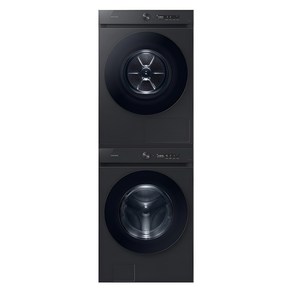 [10% 환급가전] 삼성전자 비스포크 그랑데 AI 세탁기 WF24CB8650BV + 건조기 DV17CB6600BV 24kg + 17kg 상단설치키트 방문설치, WF24CB8650BV(세탁기) + DV17CB6600BV(건조기), 블랙캐비어