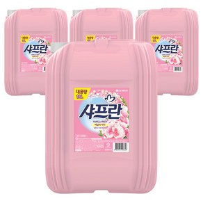 샤프란 대용량 섬유유연제 바닐라 리치 알파 본품