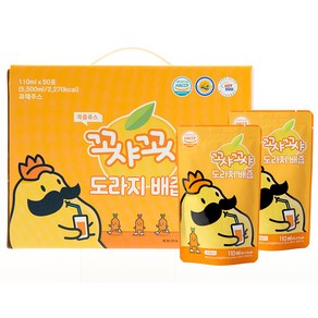 꼬샤꼬샤 도라지 배즙, 110ml, 50개