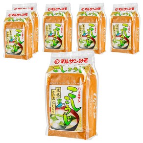 마루산 고시고우지 미소 조미된장, 1kg, 6개