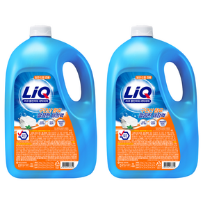 리큐 클린파워 액상세제 본품, 4L, 2개