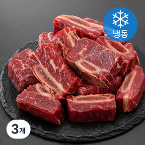 데일리이츠 MAUM 뉴질랜드산 소찜갈비 PS 찜용 (냉동), 1kg, 3개