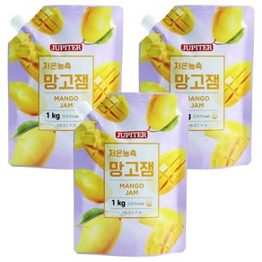 쥬피터 망고 리플잼, 1kg, 3개