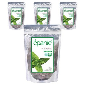 에빠니 유기농 페퍼민트 허브차, 1.5g, 20개입, 4개
