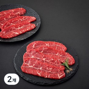 미국산 프라임 부채살 구이용 (냉장), 300g, 2개