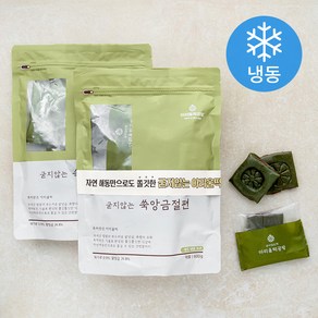 아리울떡공방 굳지않는 쑥앙금절편 (냉동), 600g, 2개