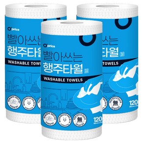 오프라이스 빨아쓰는 행주타월, 3개, 120개입