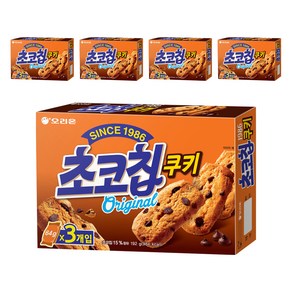 오리온 초코칩쿠키, 192g, 5개