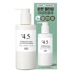 해피바스 PH4.5 약산성 쑥 젤 여성청결제, 1개