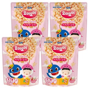 요미요미 미니팝 25g, 4개, 딸기요거트