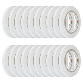 엠파이어 양면테이프 10mm x 30m, 화이트 반투명, 20개입