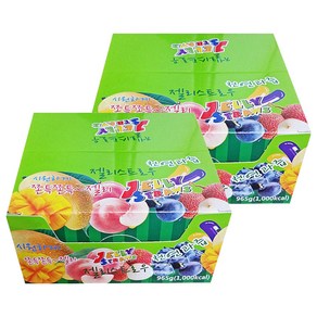 젤리스트로우 종합 965g*2박스, 965g, 2개