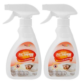 탐사 진드기싹 스프레이 집먼지 진드기 제로, 290ml, 2개
