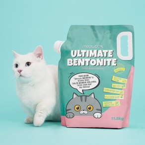미유박스 울티메이트 벤토나이트 고양이 모래, 11.8kg, 1개, 무향