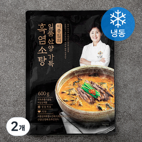 이종임 일품 산양 가득 흑염소탕 2인분 (냉동), 600g, 2개