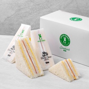 그린래빗 삼색샌드위치, 80g, 4개