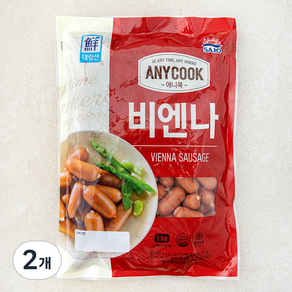 대림선 애니쿡 비엔나, 1kg, 2개