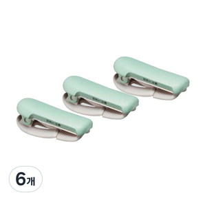 마스킹 테이프 커터기 20~25mm, 파스텔그린, 6개