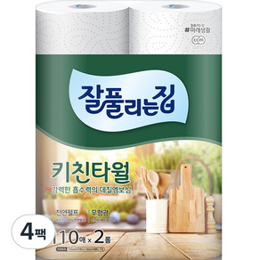 잘풀리는집 천연펄프 키친타월