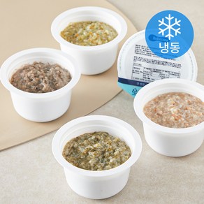 베베쿡 중기2 7~9개월 예비 이유식 160g x 4종 B세트 (냉동), 640g, 1세트