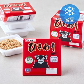 쿠마몬 히키와리 낫또 (냉동), 135g, 1개, 3개입