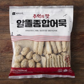 영자어묵 추억의 맛 알뜰 종합어묵, 1kg, 1개