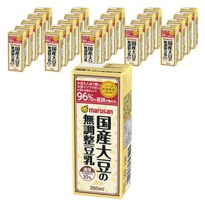 마루산 진한 두유, 24개, 200ml