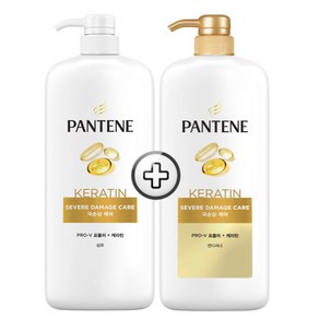 팬틴 프로-브이 극손상케어 샴푸 1200ml+컨디셔너 1200ml