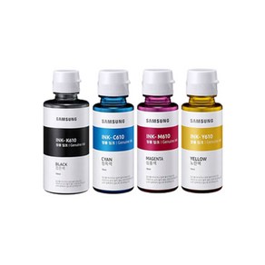 삼성정품 INK-K610 INK-C610 INK-M610 INK-Y610 SL-T2170w SL-T2173w SL-T2175w SL-T2270w SL-T2273w SL-T2275w, 삼성정품 4색세트, 1개