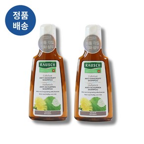 1+1 RAUSCH 라우쉬 콜츠푸트 안티-댄드러프 샴푸 듀오기획 I 비듬샴푸 두피케어 두피가려움증정 식물유래클렌징, 2개