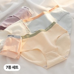 주디앤 여성용 스윗데이 팬티 7종 세트