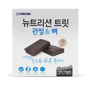 포켄스 뉴트리션 트릿 강아지 영양제 대용량 800g, 뼈/관절강화, 1개