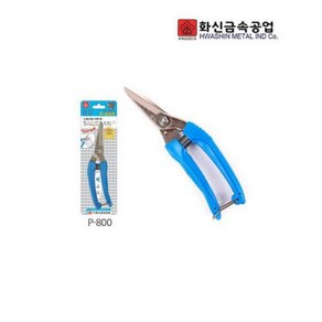 화신 다목적가위 P-800 10EA 전공가위 국산가위 화신가위