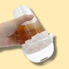 실링페이퍼 테이크아웃페이퍼 음료랩 카페 커피 배달 포장 11.5 13 14cm 500개입