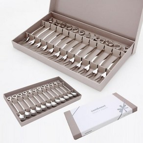 삼보넷(Sambonet) 파티 티스푼 과일포크 12P세트, 1개, 옵션선택:파티 티스푼세트(12P)