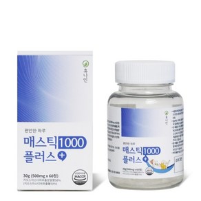 그리스 키오산 매스틱 휴나인 편안한 하루 매스틱1000플러스 500mg x 60정
