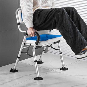 노인목욕의자 환자용 접이식 목욕 의자 어르신 환자 장애인, 일반형 의자 + 흡착 패드, 1개