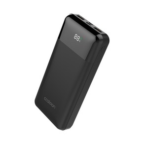 쿨린 20000mAh 대용량 보조배터리, 블랙, 쿨린 고속충전 대용량 보조배터리 20000mAh 22.5W