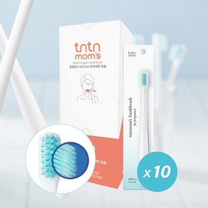 튼튼맘스 0.01mm 초극세모 임산부 칫솔 10개입, 10개