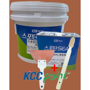 kcc 정품 스포탄 셀 우레탄 실란트 SEAL 스포탄 퍼티 12KG 회색 녹색 2액형 퍼티, 스포탄 셀 12K 녹색, 1개