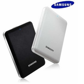 삼성전자 외장하드 1테라 2테라 4테라 휴대용 USB3.0 1TB 2TB 4TB 대용량 저장장치 + 전용파우치, 화이트