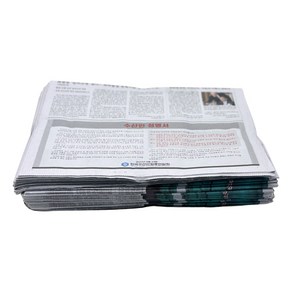 미사용 신문지 묶음 청소 완충재 종이 5kg팩, 혼합색상, 1세트