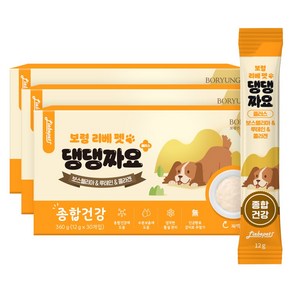 보령 리베 펫 댕댕짜요 플러스 종합건강 강아지 영양간식