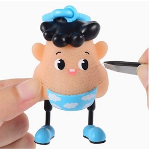 털뽑는 인형 수염뽑기 집게 피젯토이 얼굴 털 뽑기, 1개, 랜덤