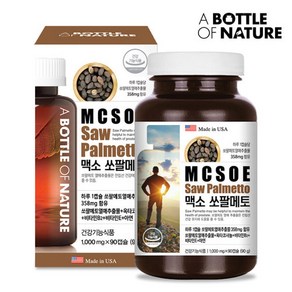 어바틀 맥소 쏘팔메토 1 000mg x 180일, 180정, 1개